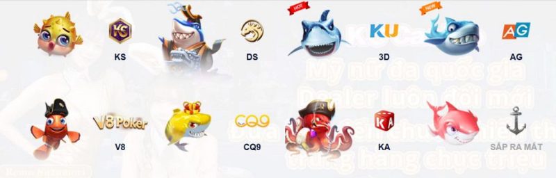 Sảnh Games, Nổ Hũ và Bắn Cá